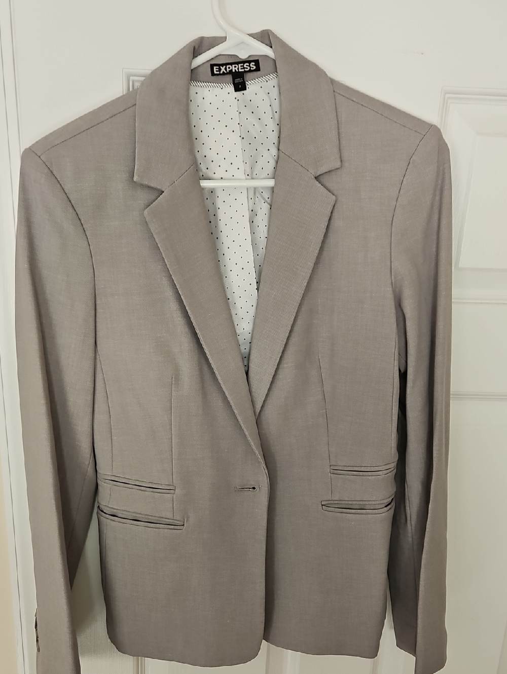 Express Tailored Gray Blazer